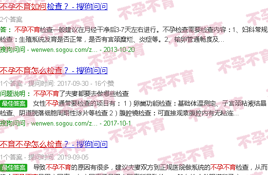 汕头差不孕不育怎么查