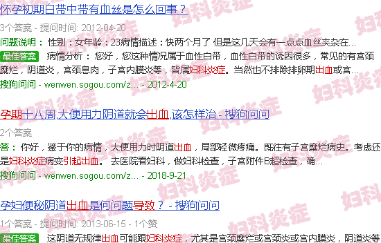 汕头为什么妇科炎症导致孕期出血